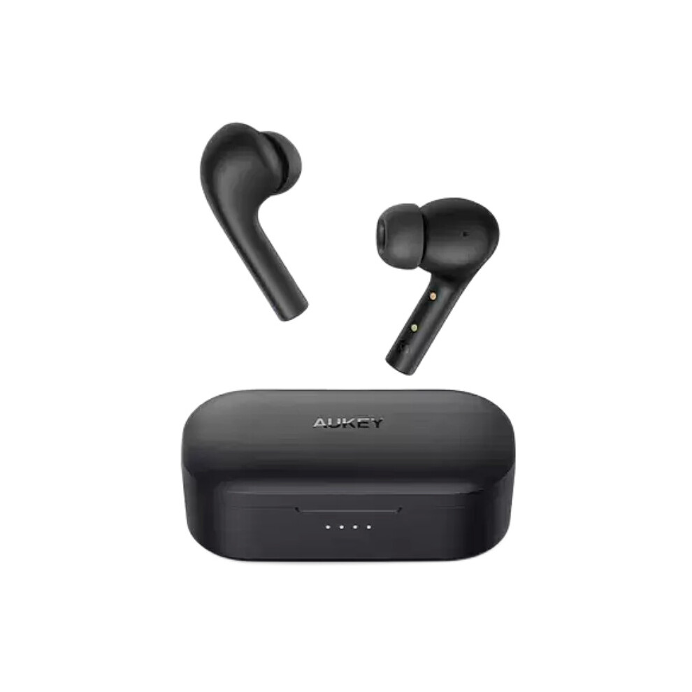 (Black) Aukey EP-T21S Wireless Bluetooth In-Ear Headphones