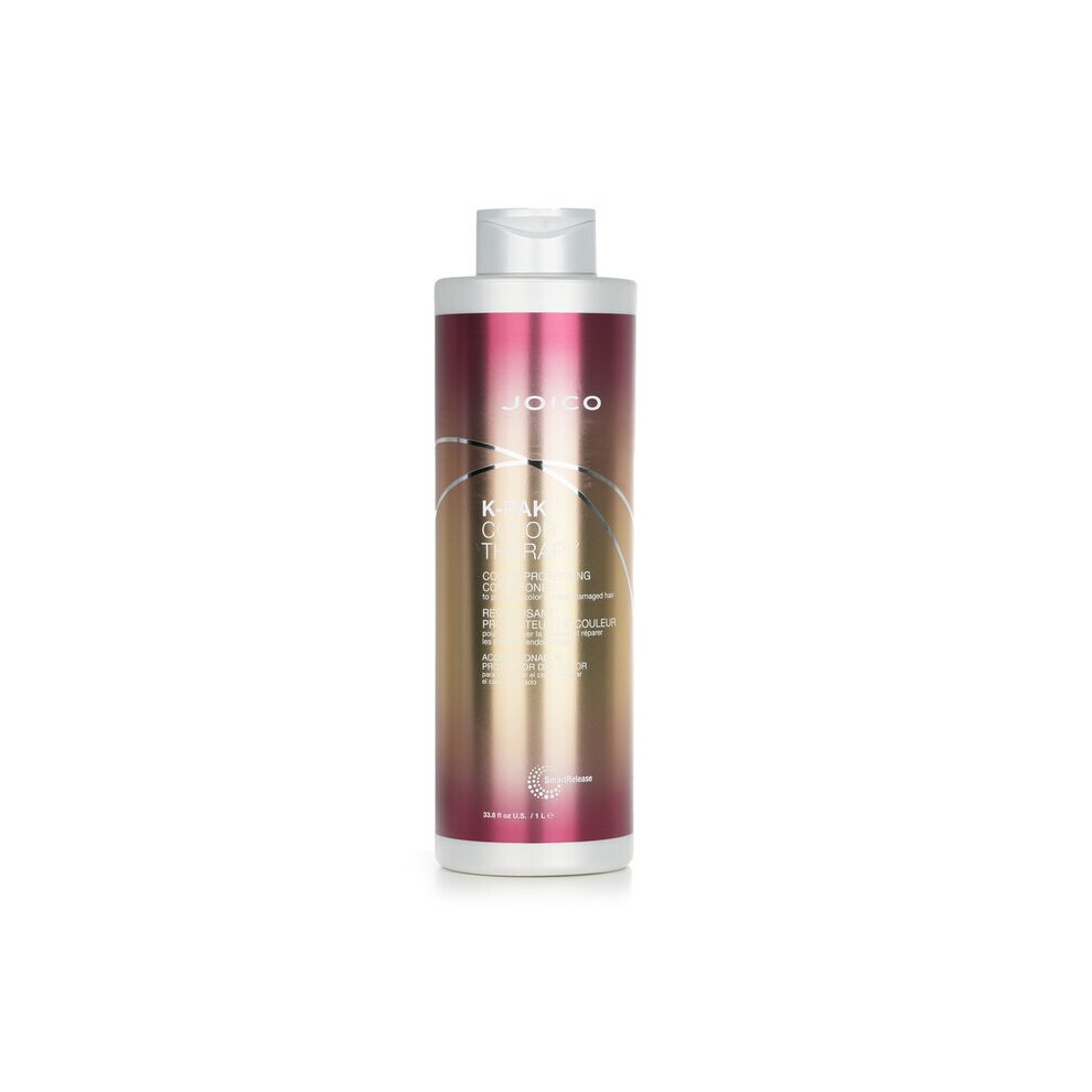 K-pak Color Therapy Color-protecting Conditioner (to Preserve Color & Repair Damaged Hair) - 1000ml/33.8oz