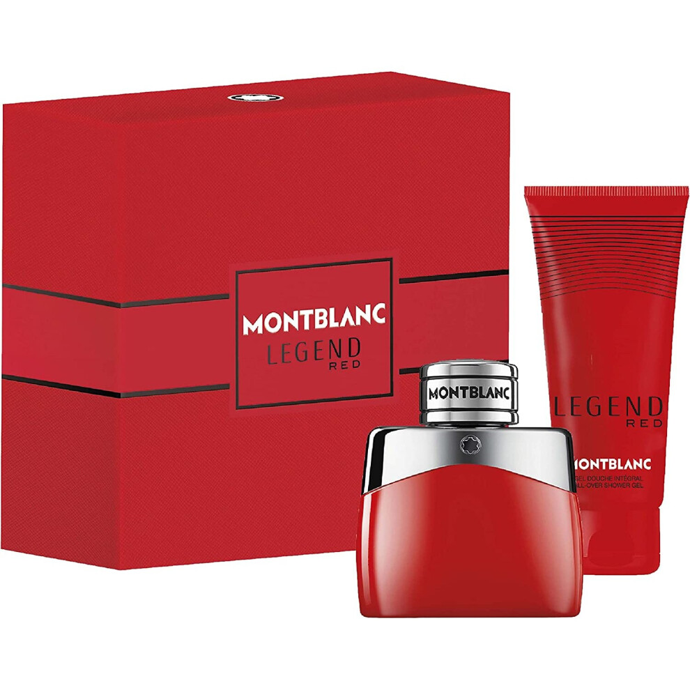 Christmas Gifts Montblanc Legend Red Gift Set: Eau de Parfum 50ml + Shower Gel 100ml