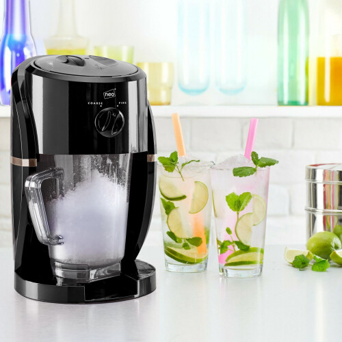 NEO Neo Black and Copper Ice Crusher Slush Machine 1