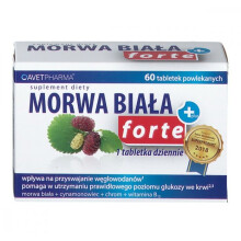 White Mulberry Forte, 60 tabl, Morwa Biała Forte