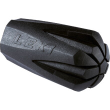 Leki Standard Rubber Off-Road Trekking Pad Tips, Black