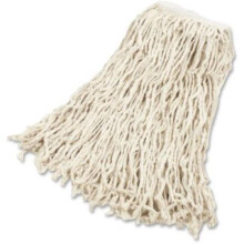 1 in. Headband Value Cotton Wet Mop, White - Pack of 12