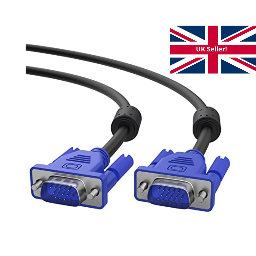 VGA/SVGA 1.5 METER 15 PIN MALE TO MALE PC Monitor CABLE LEAD