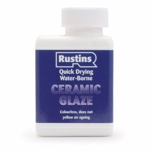 Rustins Rustins CERG250 250ml Acrylic Ceramic Glaze - Clear
