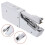 (White) Portable Handheld Sewing Machine Mini Stitch Sew Needlework Cordless Clothes Fabrics Electric Sewing Machine 8