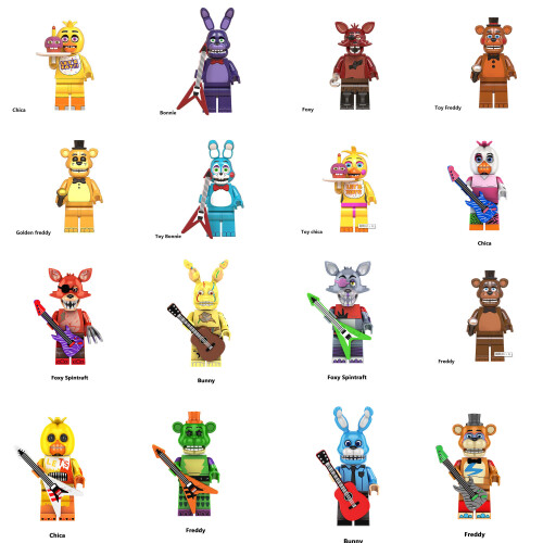 Fnaf minifigures 2025