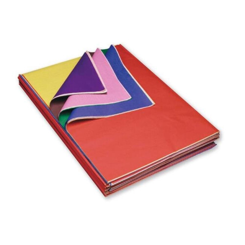 20 x 30 in. Assorted Tissue Ream, 10 Colors - 480 Sheets