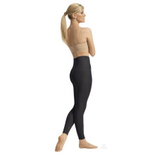 212-B-S-M Intimates Adult Non-Run Footless Tights, Black - Small & Medium