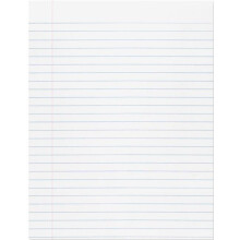 Composition Paper, 8.5 x 11 in. - 500 Sheets - 2 Reams