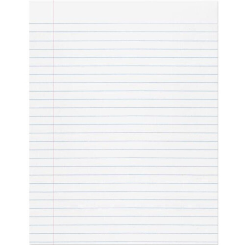 Composition Paper, 8.5 x 11 in. - 500 Sheets - 2 Reams
