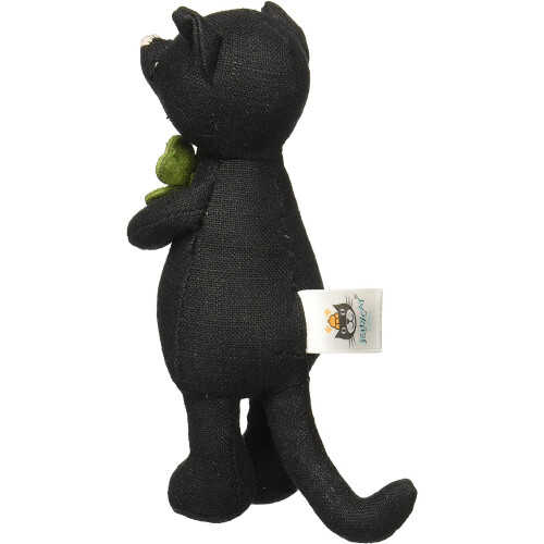 Jellycat Mini Messenger Cat with Shamrock on OnBuy