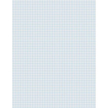 8.5 x 11 in. Composition Paper Ream 0.25 in. Quadrille - 2 Reams