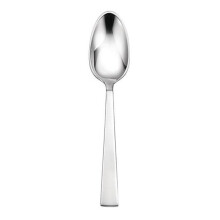 7.13 in. Sant Andrea Fulcrum Stainless Steel Oval Bowl Soup & Dessert Spoon  Silver