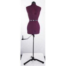 Classic Series Snapon Legs Petite Adjustable Dress Form - Red