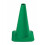 12 in. Height Plastic Cones - Green 1