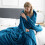 (Single, Teal) Fleece Blankets Throw Sofa Bed Travel Warm Fluffy 4