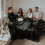 (Single, Black) Fleece Blankets Throw Sofa Bed Travel Warm Fluffy 5