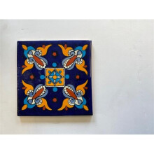 6 x 6 in. Mexican Decorative Tiles, L113 - Pack of 4
