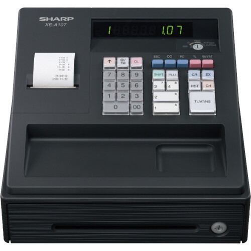 Sharp Sharp XE-A137BK Cash Register 2