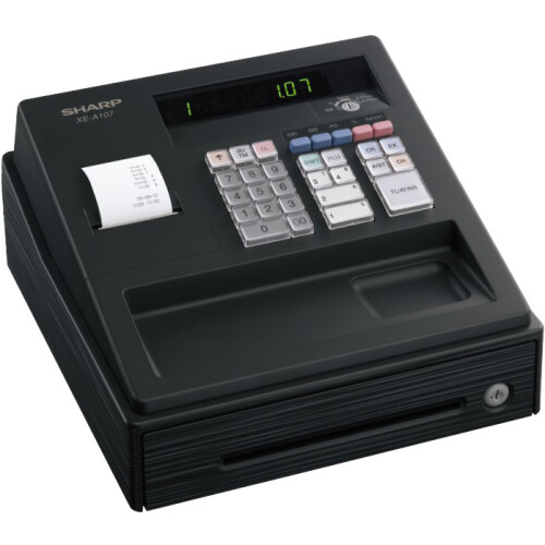 Sharp Sharp XE-A137BK Cash Register 1