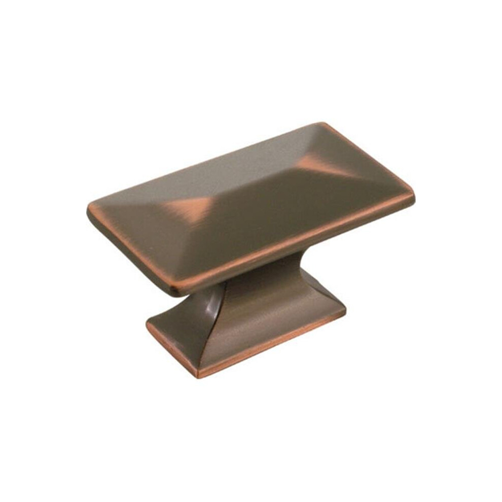 Rectangle Knob, Oil Rubbed Bronze - 1.75 In. 769593717329
