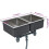 VidaXL vidaXL Handmade Kitchen Sink Stainless Steel Under-mount Kitchen Sink Basin 2