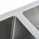 VidaXL vidaXL Handmade Kitchen Sink Stainless Steel Under-mount Kitchen Sink Basin 5