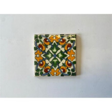 4 x 4 in. Mexican Decorative Tiles, L122 - Pack of 4
