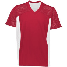 Adult Reversible Flag Football Jersey, Scarlet & White - Medium