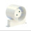Manrose Manrose ID100T Shower In-Line Duct Extractor Fan 100mm (Timer Model) 1