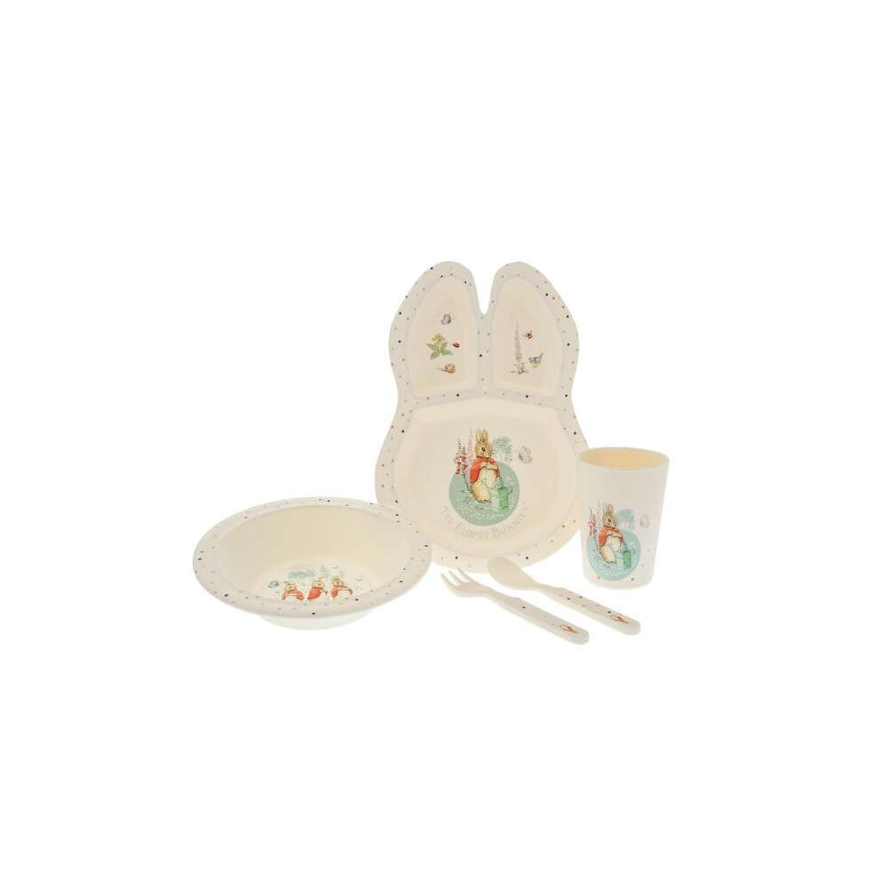 Beatrix Potter Peter Rabbit Dinner Set - The Flopsy Bunnies