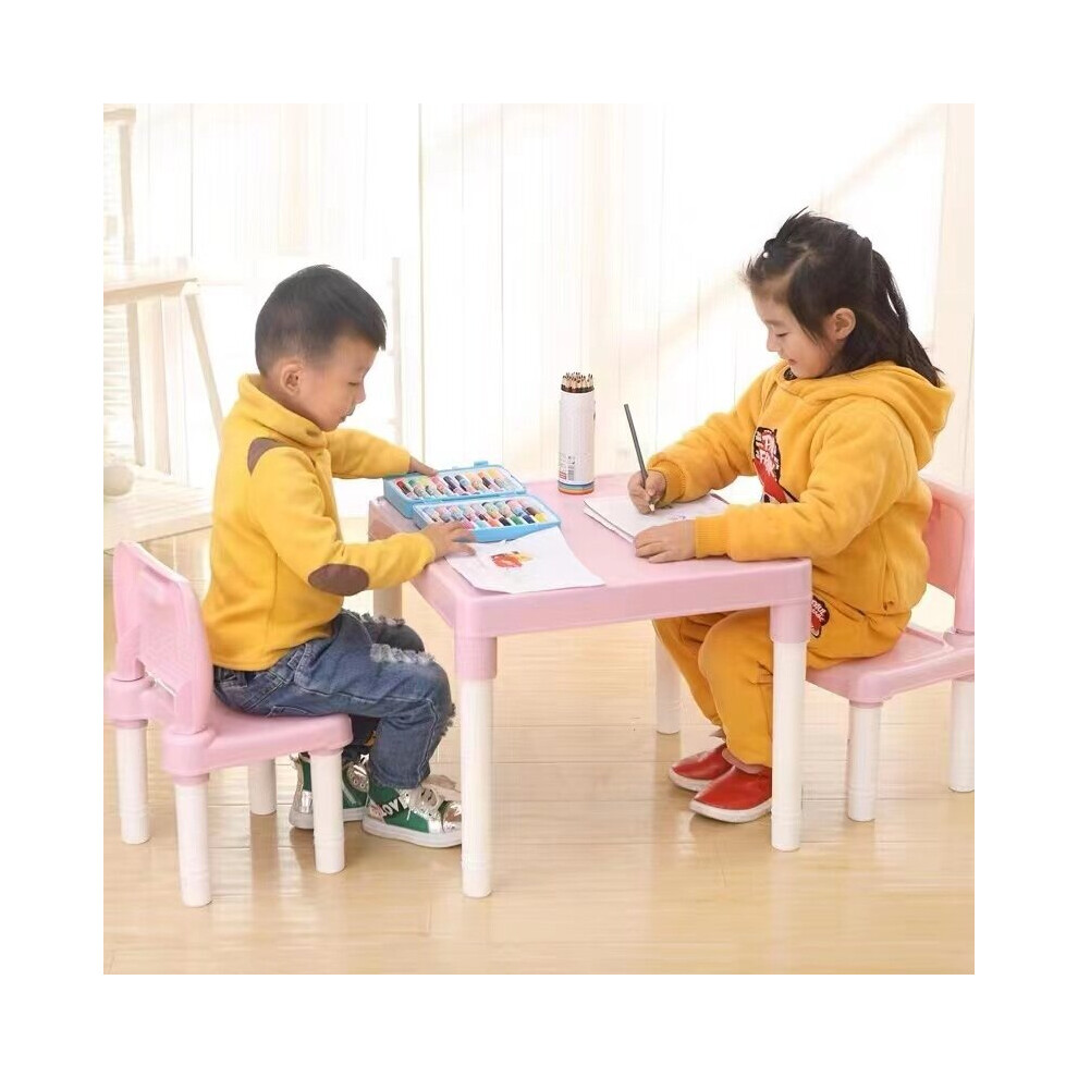 Alphabet table best sale & chair set