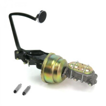 35-40 Ford OEM X 8 in. Dual Brake Pedal Kit Drum & Drum 3 in. Chrome Pad