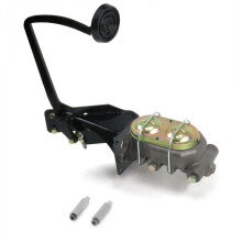 35-40 Ford OEM X Manual Brake Pedal Kit Disc & Disc 3 in. Rubber Pad