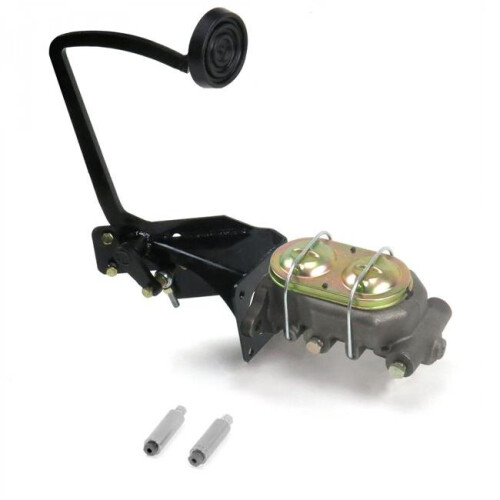 35-40 Ford OEM X Manual Brake Pedal Kit Disc & Disc 3 in. Rubber Pad