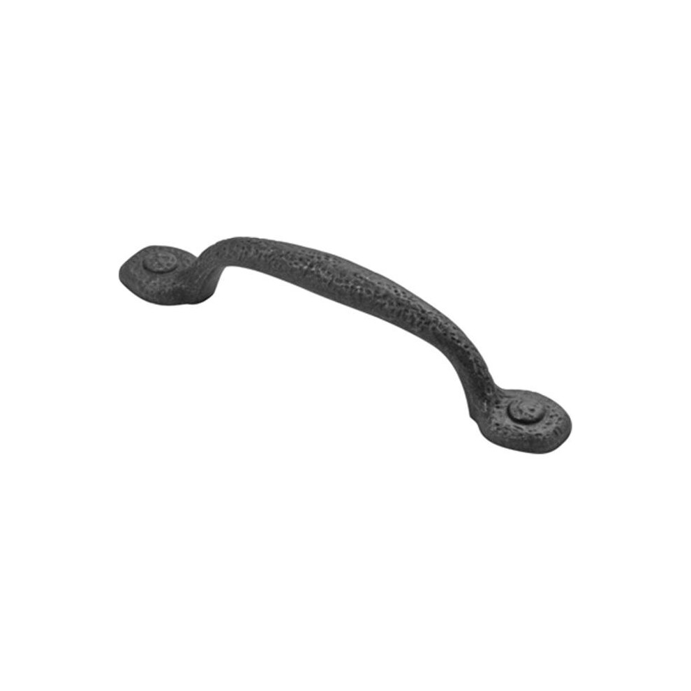 Door Pull, Black Iron - 96 Mm 769593717343