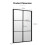 Costway Vintage Windowpane Hanging Mirror Wall Mounted Decoration Mirror 2