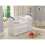 (Blue) Amie | Cot Bed 120x60cm with drawer 1