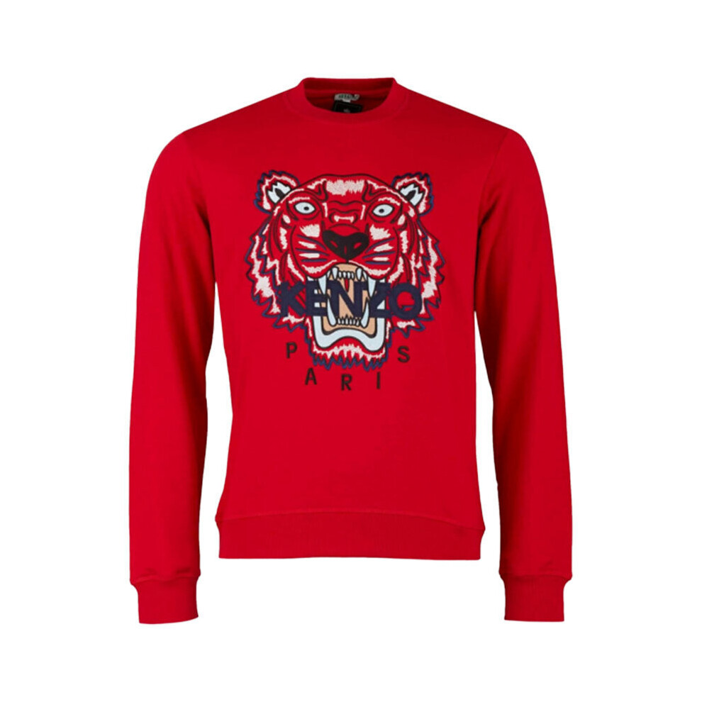 (XS) KENZO SWEAT Mens Sweatshirts Regular Fit Crew Neck