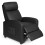 Costway Upholstered Recliner Armchair Sofa Lounge Chair Adjustable Backrest 1