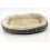 Dog bed with Orthopaedic Fleece Lining in Jute plaid Large Actiaspet 1