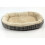 Dog bed with Orthopaedic Fleece Lining in Jute plaid Large Actiaspet 2