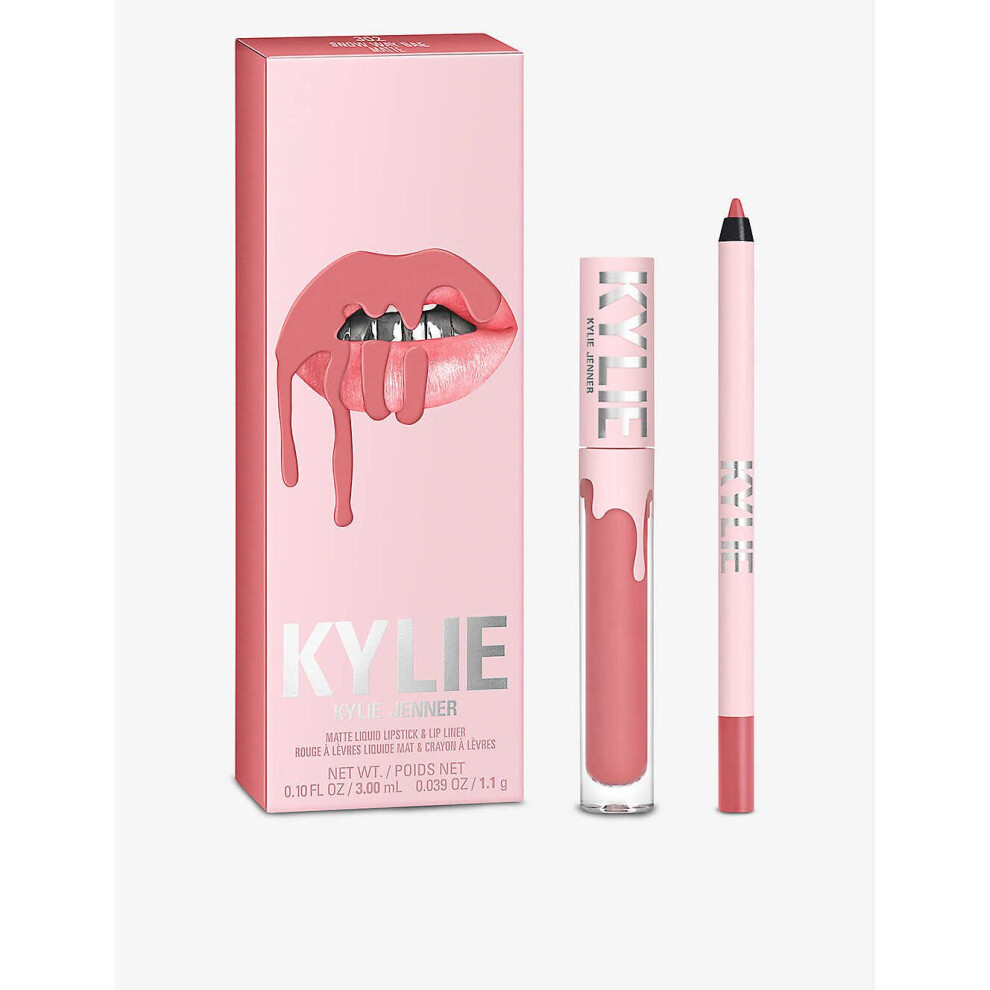 KYLIE BY KYLIE JENNER Matte lip kit 302 SNOW WAY BAE
