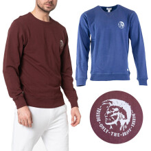 (S) DIESEL UMLT-WILLY Mens Jumper Crew Neck Casual Sweatshirt