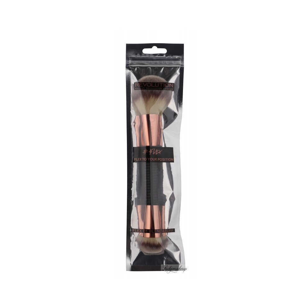 MAKEUP REVOLUTION - Brush Flex - 01 BLEND & BUFF