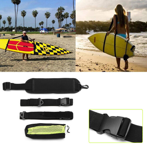 236cm SUP Surfboard Shoulder Strap Stand Up Paddle Board Carrier Sling Strap 1