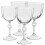 (4) 2/4/6 270ml Red White Wine Dessert Stemmed Glasses 1