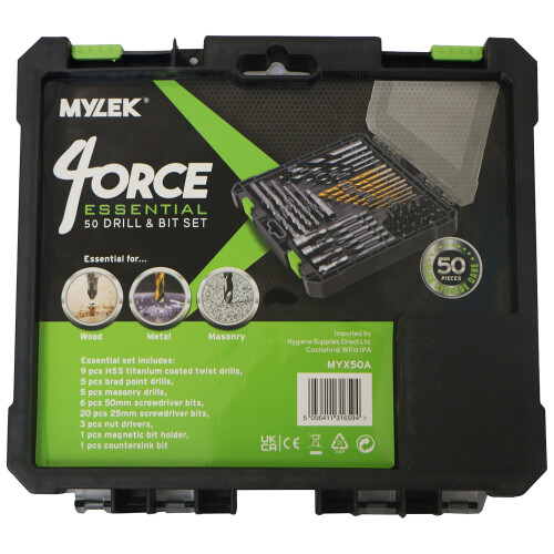 MYLEK MYLEK 4orce Drill Bit Accessory Kit 50 Piece 1