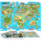 bopster 8-bit World Map Pixel Jigsaw Puzzle 180pcs 1